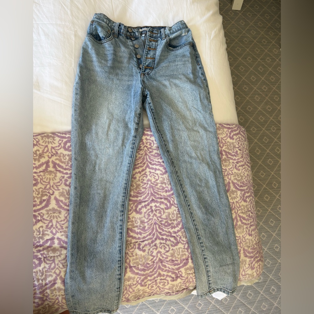 WEWOREWHAT skinny jeans - faded wash